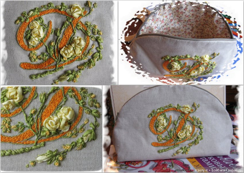 Мои любимые виды рукоделия - 1. Вышивка лентами