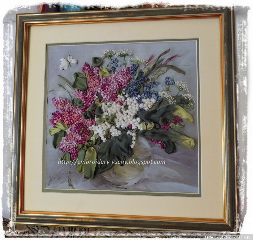 Мои любимые виды рукоделия - 1. Вышивка лентами