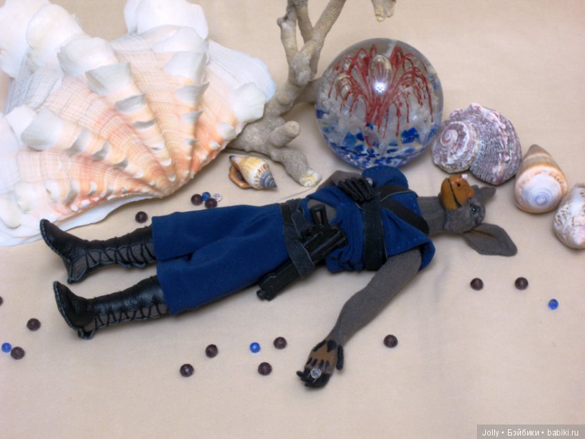 Детская ушастая мечталка. Куклы из ткани (фото 9)