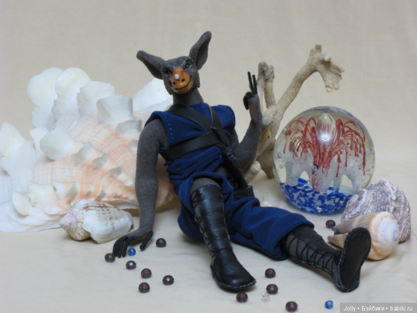 Детская ушастая мечталка. Куклы из ткани (фото 7)