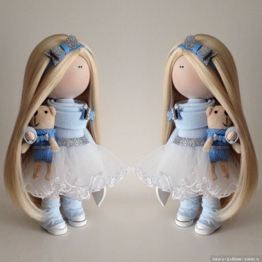 Зверополис и новенькие малышки. Куклы из ткани