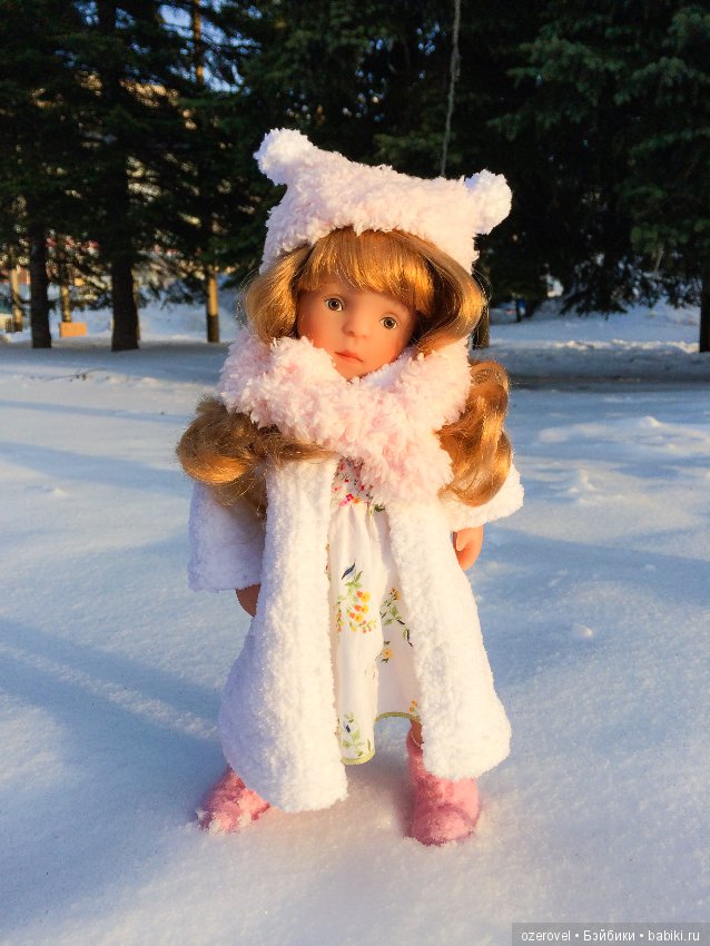 Новая шубка, продолжение — Куклы Sylvia Natterer (Сильвия Наттерер): Gotz (фото 7)
