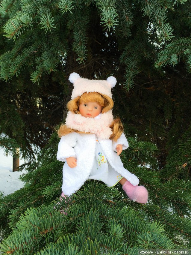 Новая шубка, продолжение — Куклы Sylvia Natterer (Сильвия Наттерер): Gotz (фото 4)