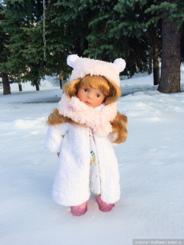 Новая шубка, продолжение — Куклы Sylvia Natterer (Сильвия Наттерер): Gotz (фото 2)