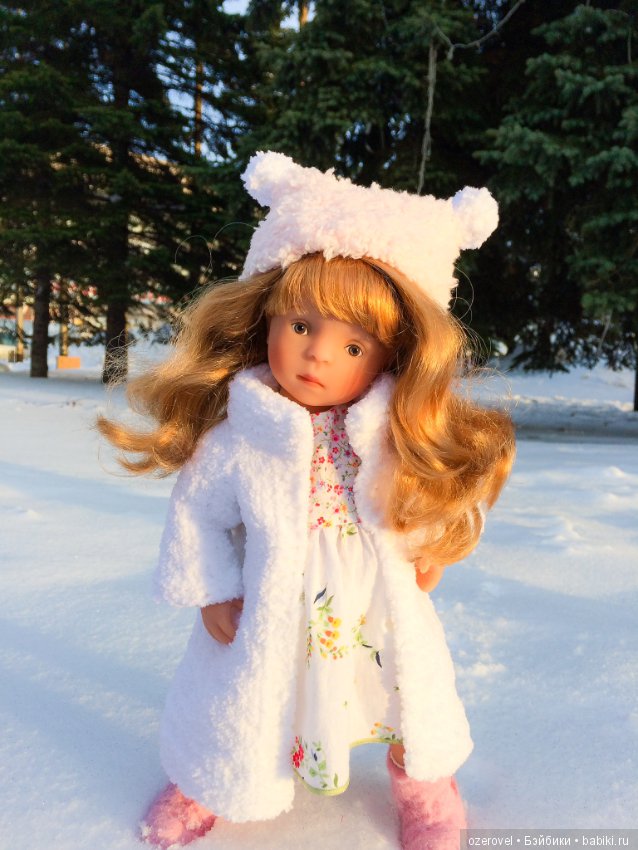 Новая шубка, продолжение — Куклы Sylvia Natterer (Сильвия Наттерер): Gotz