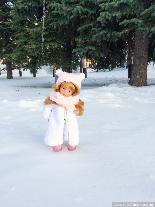 Новая шубка, продолжение — Куклы Sylvia Natterer (Сильвия Наттерер): Gotz (фото 8)