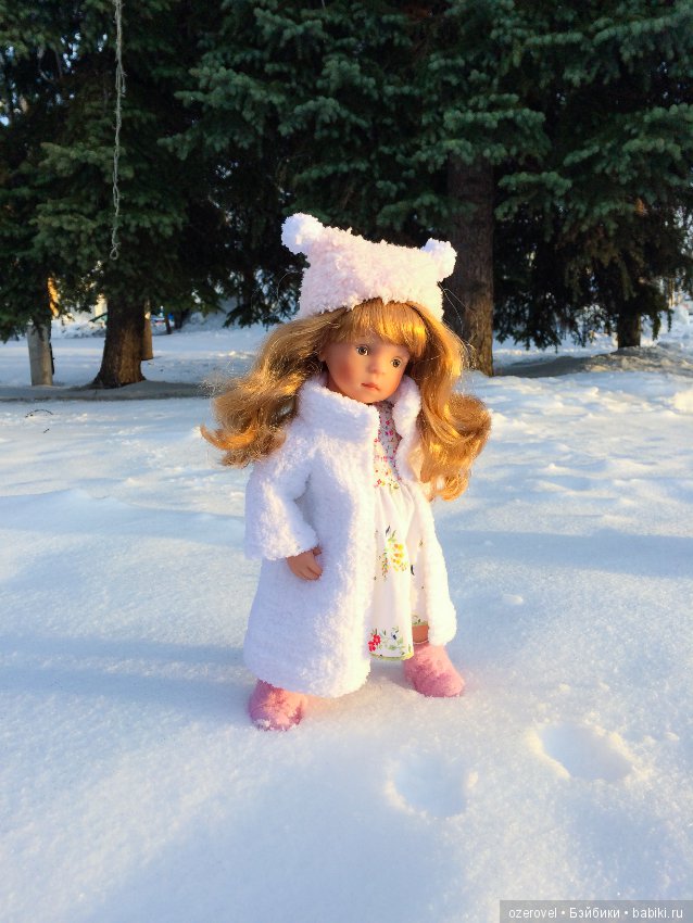 Новая шубка, продолжение — Куклы Sylvia Natterer (Сильвия Наттерер): Gotz (фото 6)