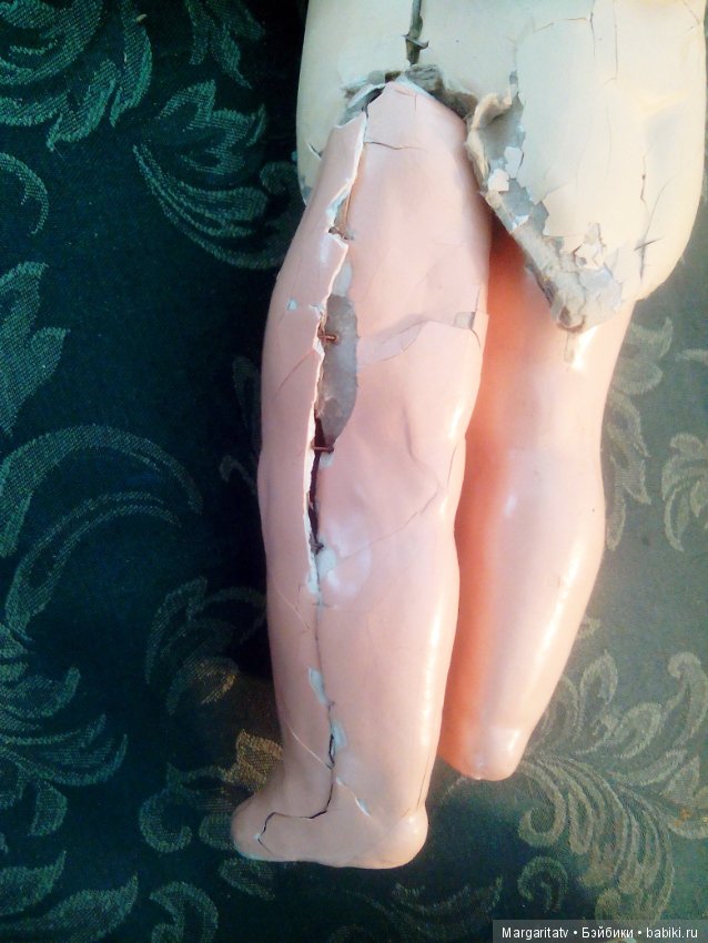 Кукла sonnenberg. Реставрация. Часть 1. Расчлененка (фото 3)