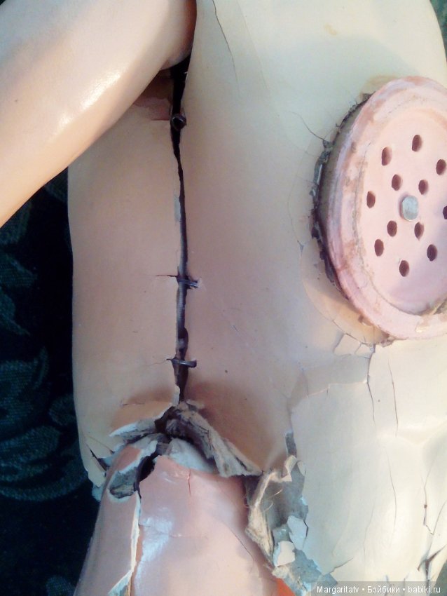 Кукла sonnenberg. Реставрация. Часть 1. Расчлененка (фото 4)