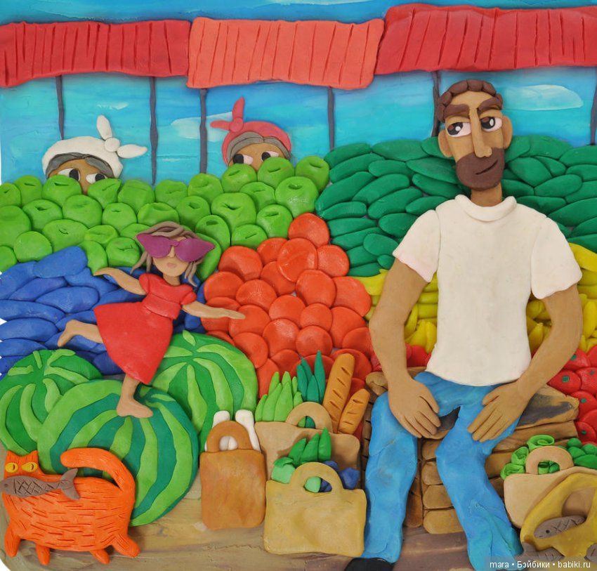 Пластилиновый мир Татьяны Лазарюк