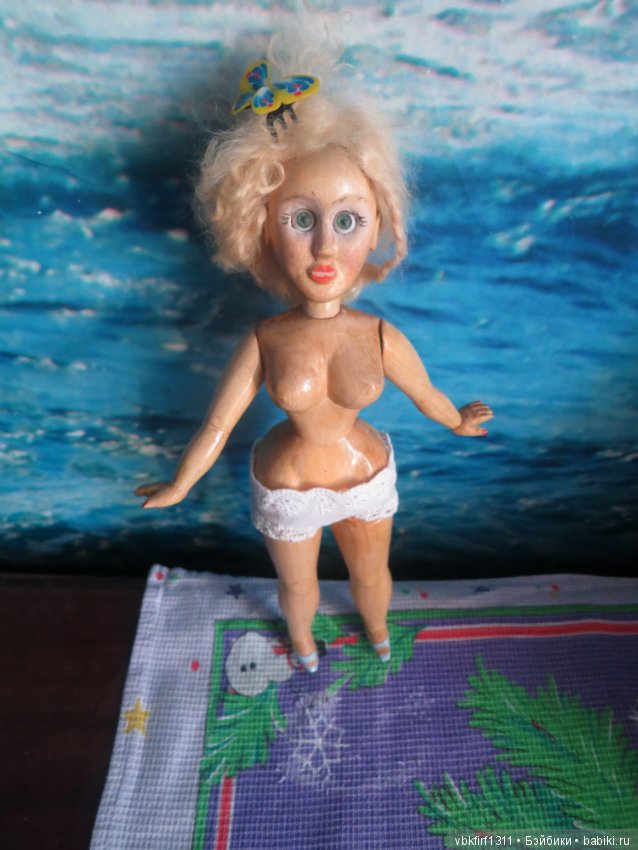 Моя авторская кукла Мэрилин полностью из дерева - в каморке у папы Карло - часть 8 (фото 9)