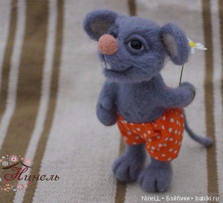 От улыбки станет день светлей. Игрушки валянием (фото 2)