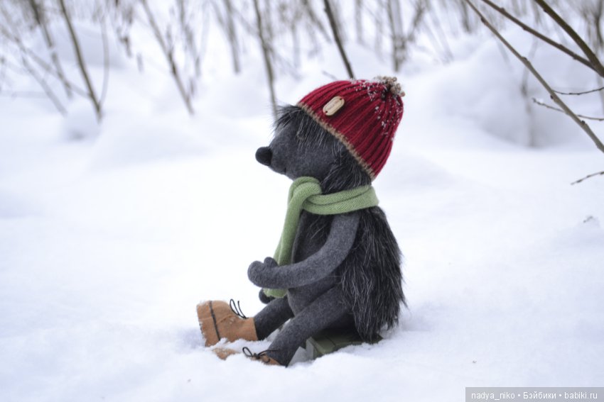 Познакомьтесь - это Ёжик, он знаток лесных дорожек