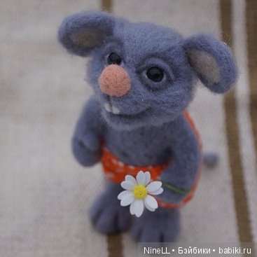 От улыбки станет день светлей. Игрушки валянием (фото 3)