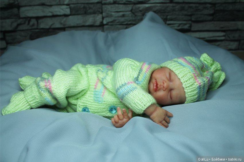 Мини-реборн Мара от Didy Jacobsen. Куклы Галины Людвиг