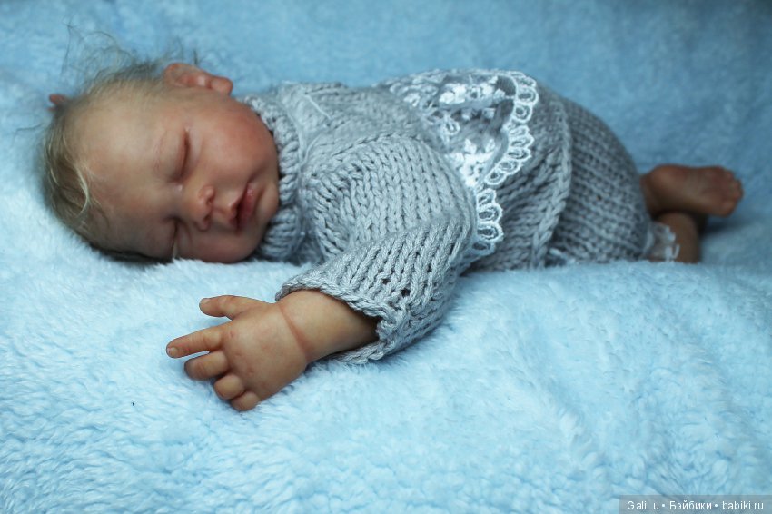 Мини-реборн Мара от Didy Jacobsen. Куклы Галины Людвиг (фото 7)