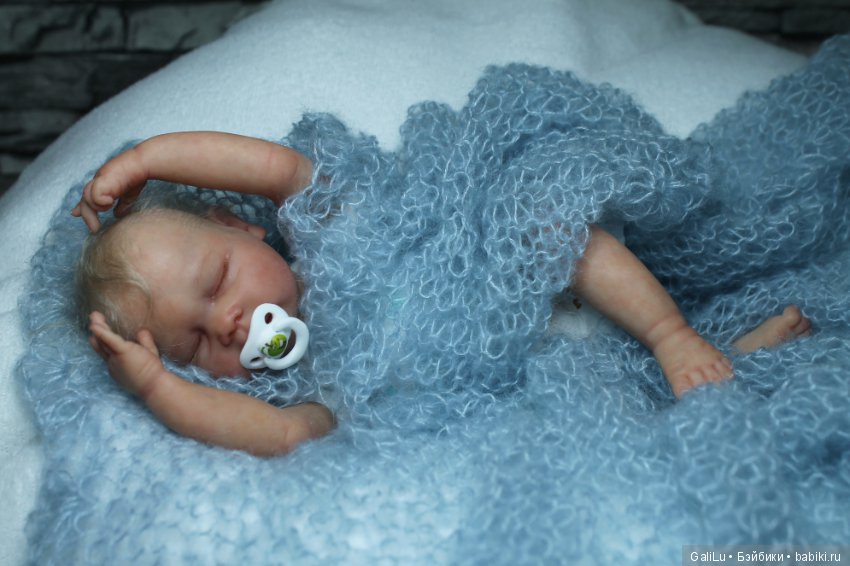 Мини-реборн Мара от Didy Jacobsen. Куклы Галины Людвиг (фото 9)