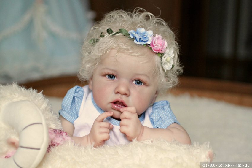 Нежный цветочек Saskia. Куклы реборн Елены Коротковой