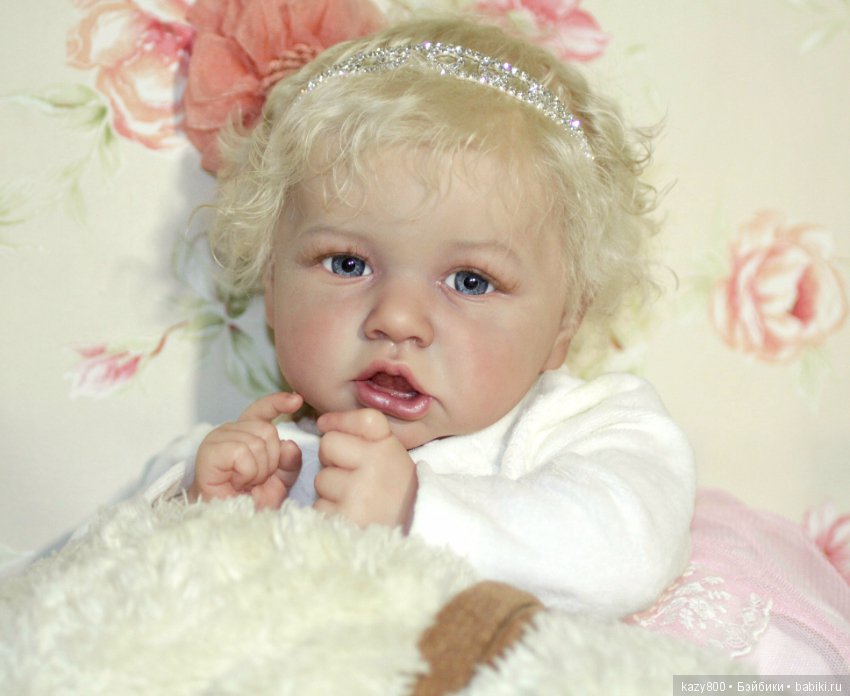 Нежный цветочек Saskia. Куклы реборн Елены Коротковой