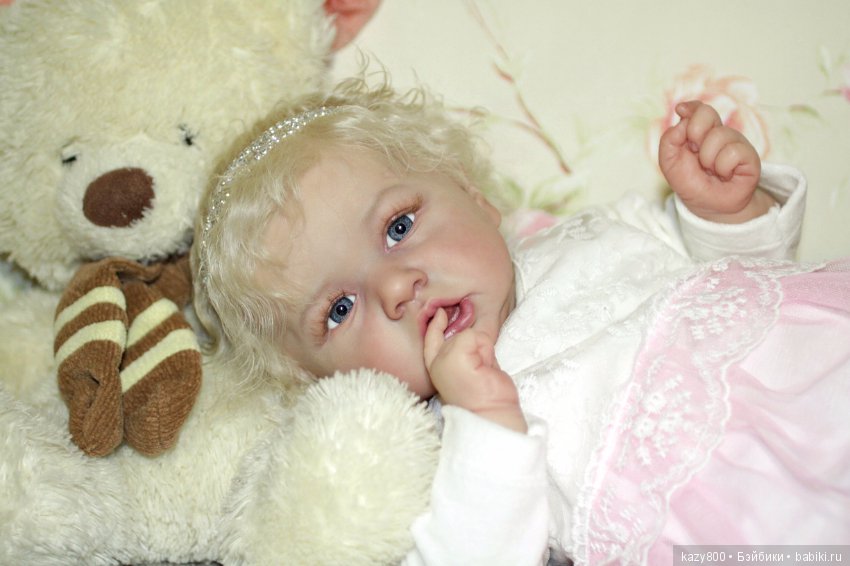 Нежный цветочек Saskia. Куклы реборн Елены Коротковой