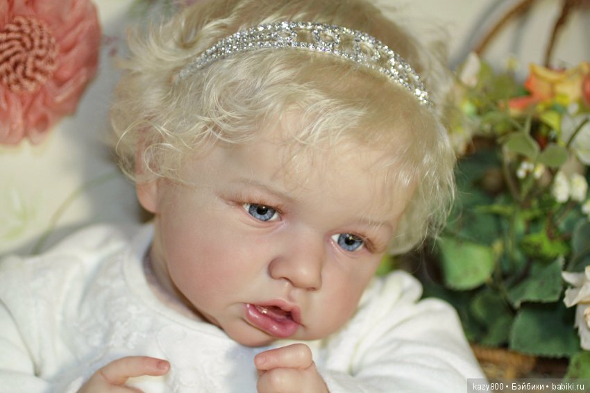 Нежный цветочек Saskia. Куклы реборн Елены Коротковой