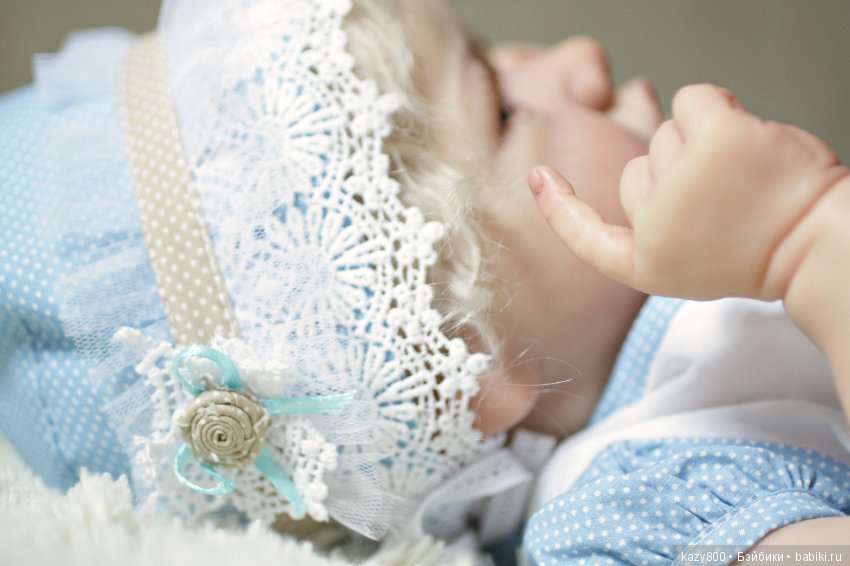 Нежный цветочек Saskia. Куклы реборн Елены Коротковой (фото 7)