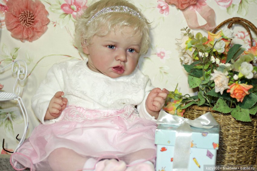 Нежный цветочек Saskia. Куклы реборн Елены Коротковой
