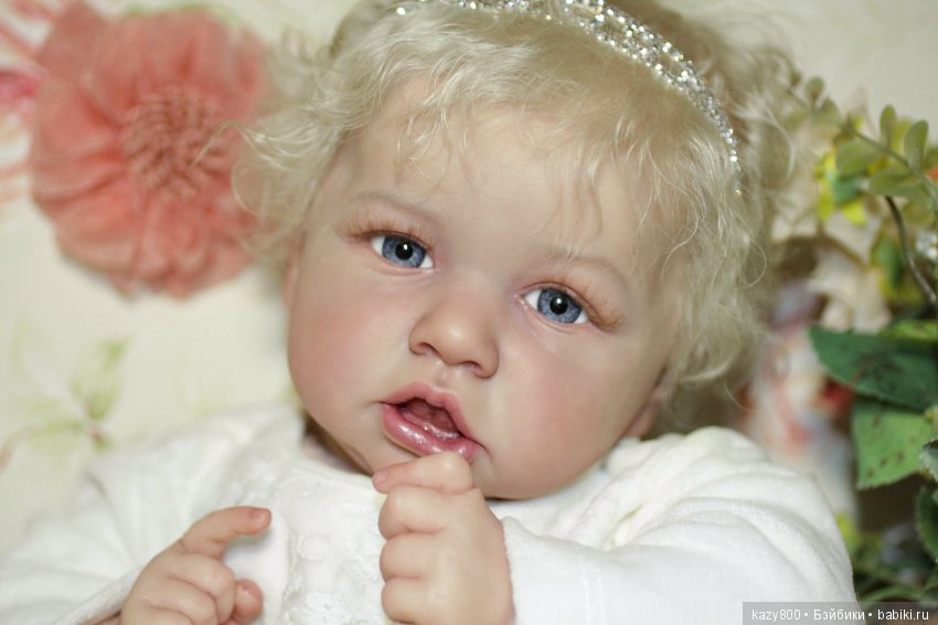 Нежный цветочек Saskia. Куклы реборн Елены Коротковой