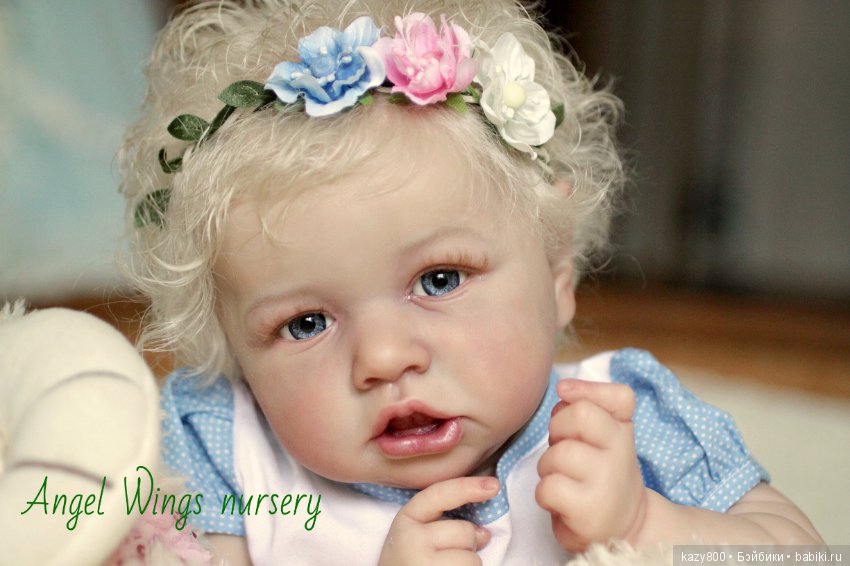 Нежный цветочек Saskia. Куклы реборн Елены Коротковой