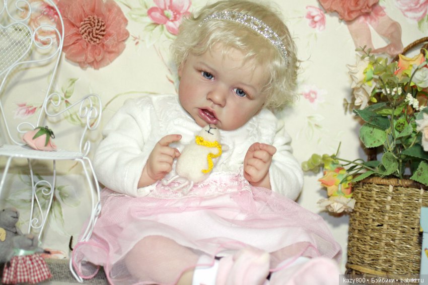 Нежный цветочек Saskia. Куклы реборн Елены Коротковой