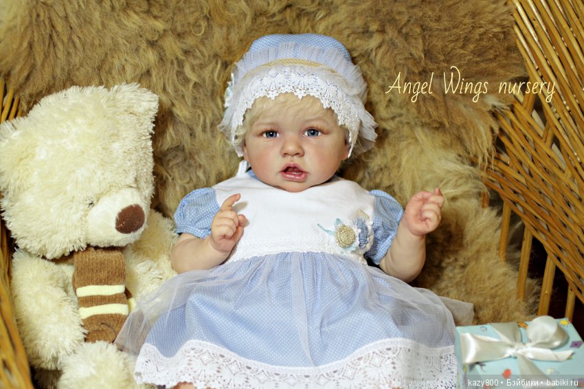 Нежный цветочек Saskia. Куклы реборн Елены Коротковой