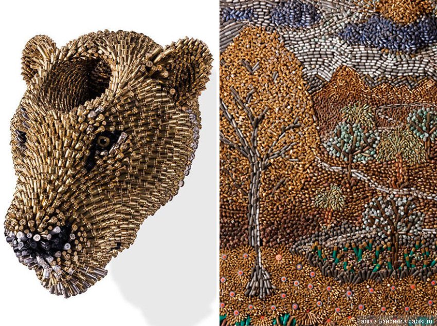 Удивительный животный мир из обычных гильз (фото 9)