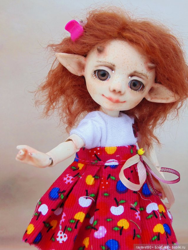 Шарнирная кукла Машуня хочет весны