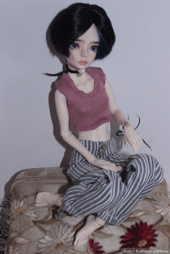Шарнирная кукла Киоми Татьяны Трифоновой (фото 3)