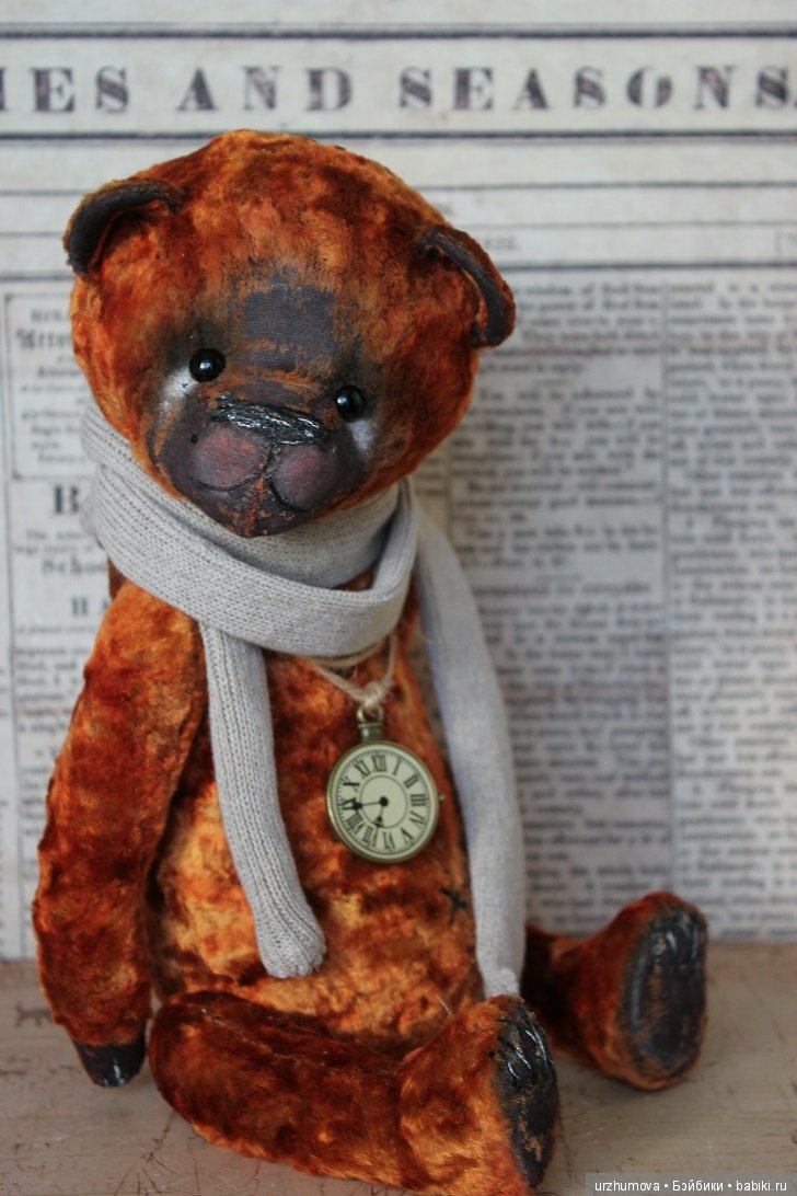 Бруно. Мишка тедди — Авторские мишки Тедди и друзья: фото