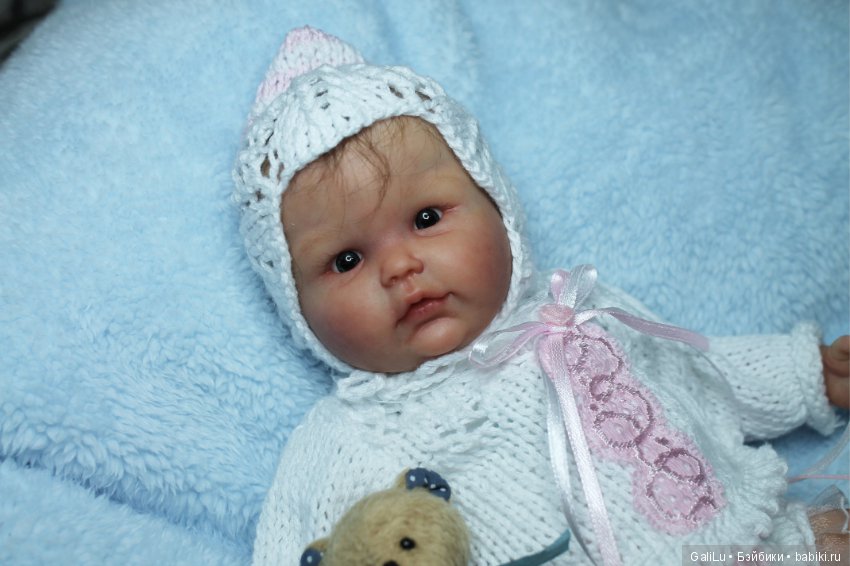 Тройняшки: Мara, Мira и Mina. Мини-реборн от Didy Jacobsen (фото 2)