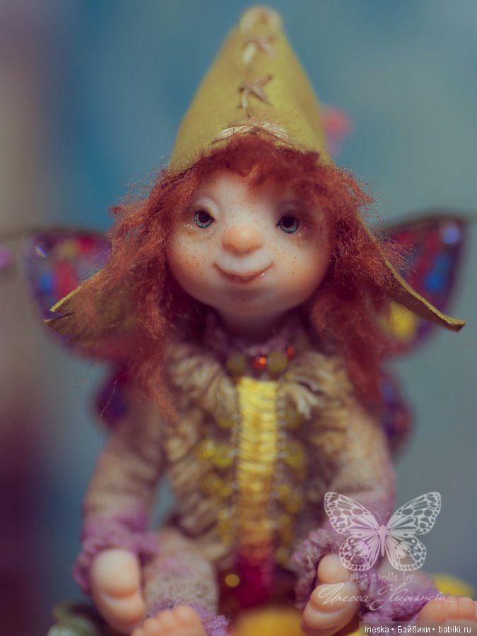 Фей Руни авторская мини кукла (фото 3)