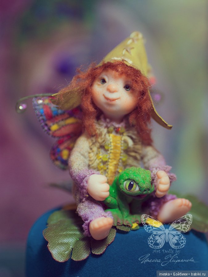 Фей Руни авторская мини кукла (фото 7)