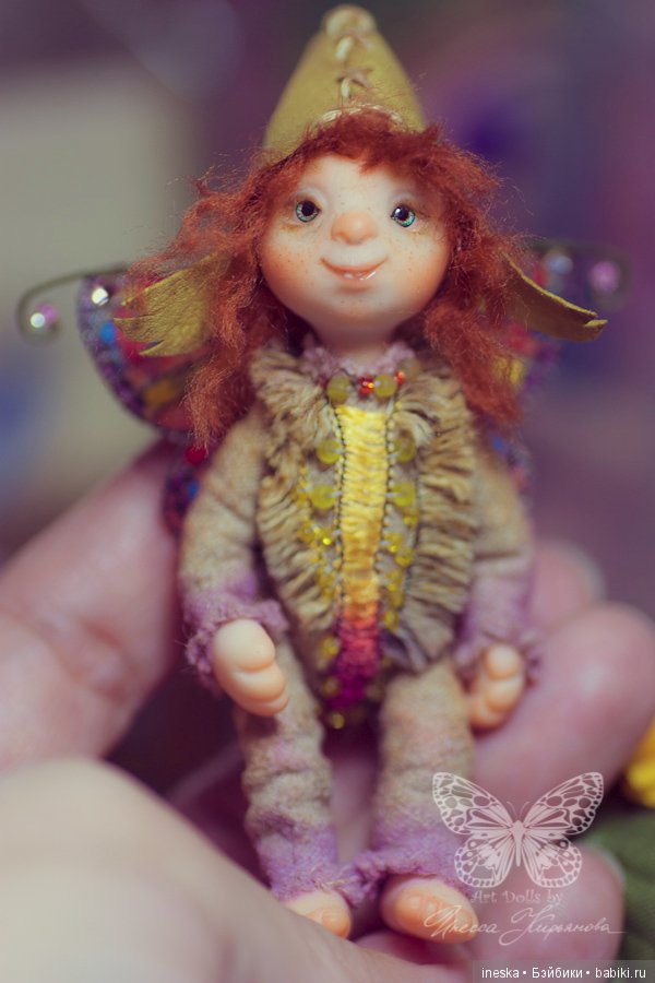 Фей Руни авторская мини кукла (фото 6)
