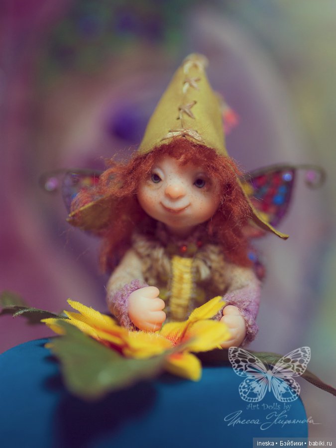 Фей Руни авторская мини кукла (фото 5)