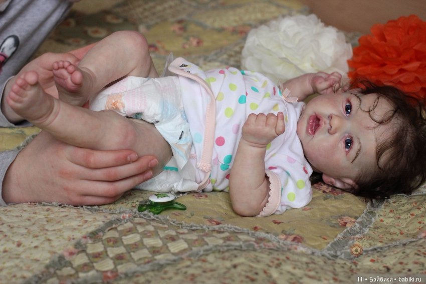 Моя малышка Саския — Куклы Реборн (Reborn): работы мастеров (фото 8)