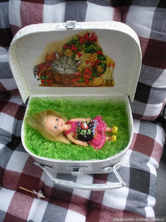 Чумаданчик переноска для кукол