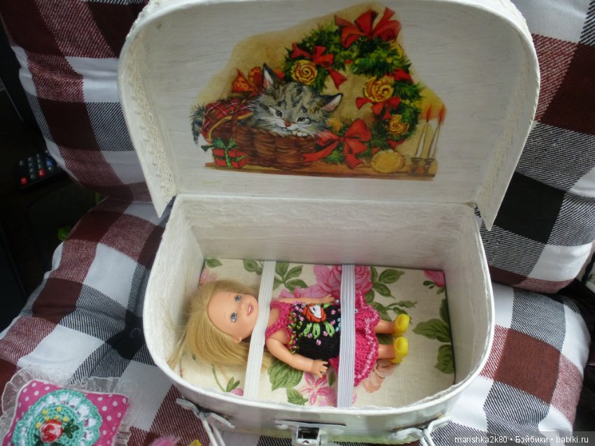 Чумаданчик переноска для кукол