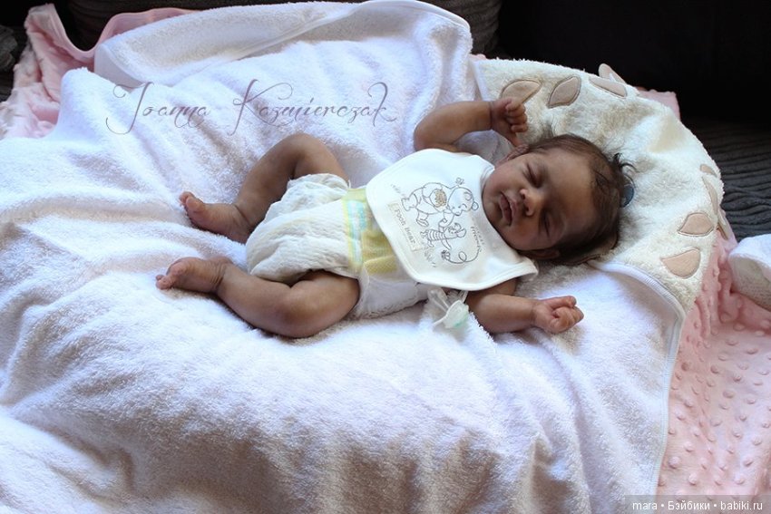 Silicone baby Tiffany скульптора Joanna Kazmierczak