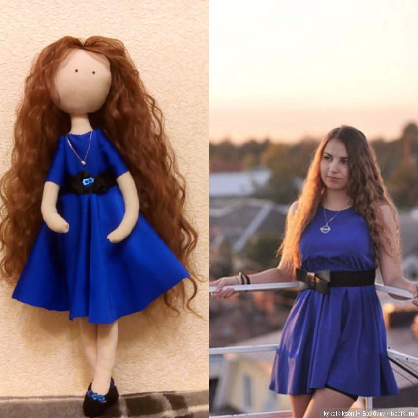 Портретные куколки из ткани (фото 2)
