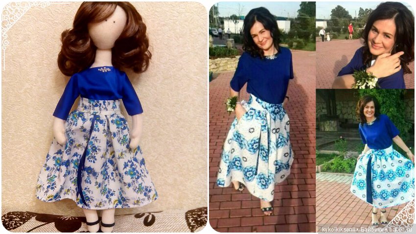 Портретные куколки из ткани (фото 5)