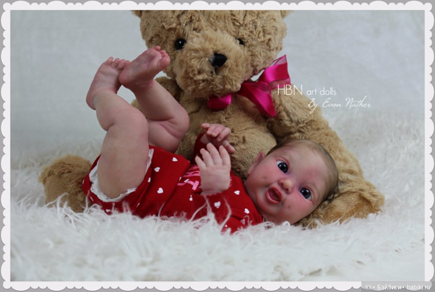 Молд для куклы реборн Cupcake Fairy, скульптор Denise Pratt (фото 4)