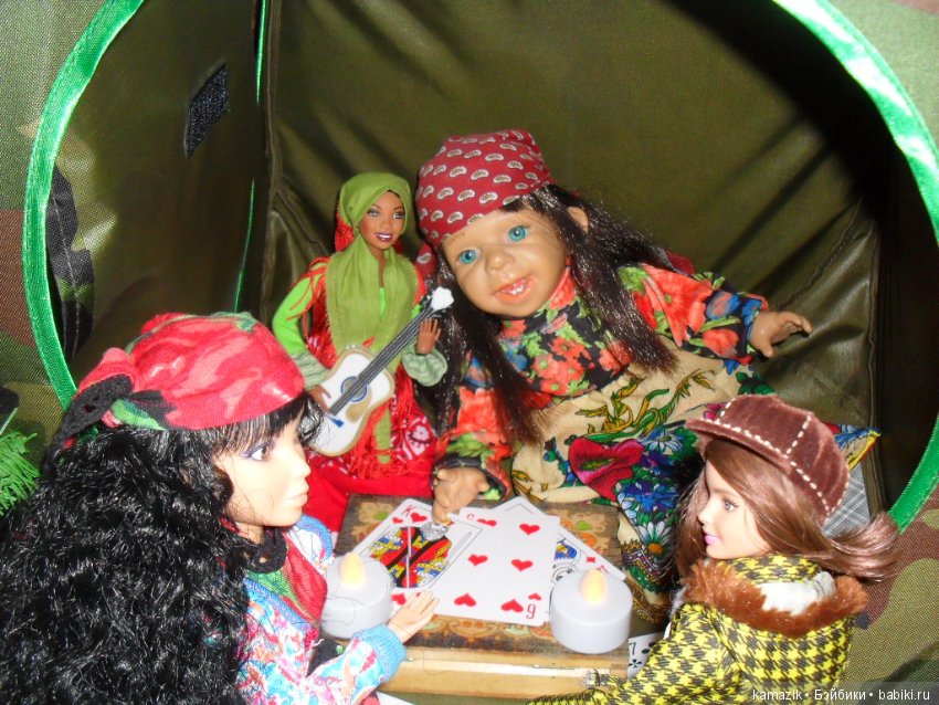 Лиза с цыганками — Характерные испанские куклы: пупсы с мимикой (фото 2)