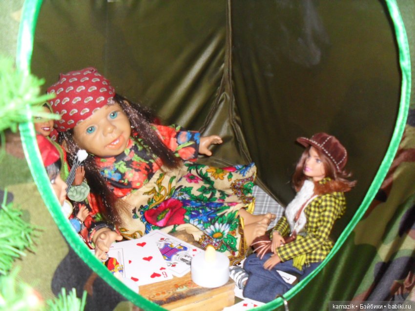 Лиза с цыганками — Характерные испанские куклы: пупсы с мимикой (фото 10)