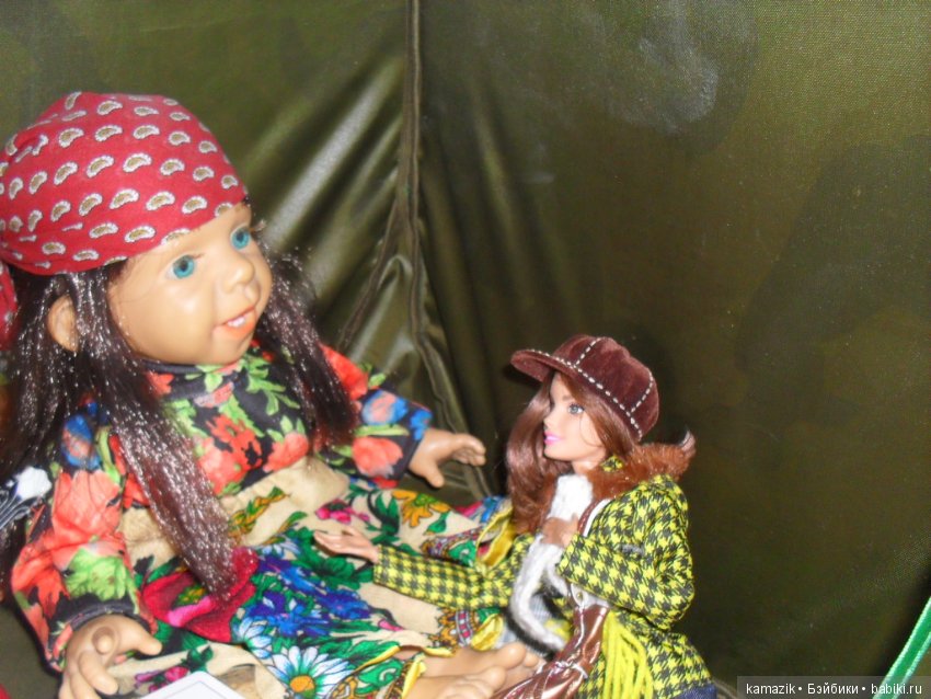 Лиза с цыганками — Характерные испанские куклы: пупсы с мимикой